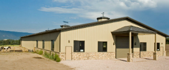 Small Metal Building Agricultural Indoor Riding Arena